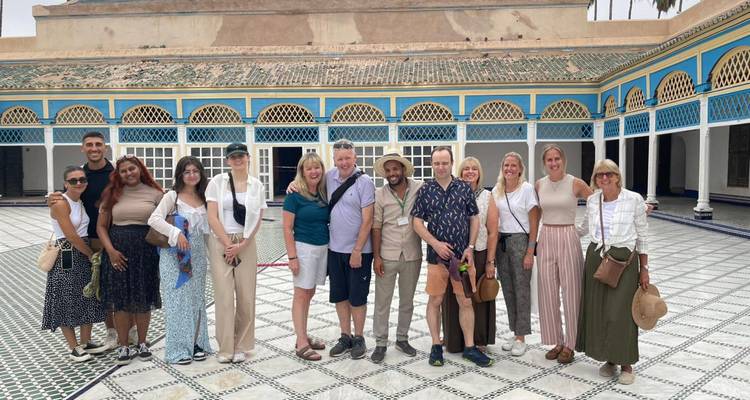 Marrakech : Palais de la Bahia et Madrasa Ben Youssef et visite de la Médina - Voyagiste Maroc 10
