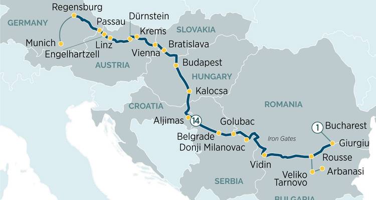 Discover the Treasures of the Danube 2026 - 16 Days (from Munich to Bucharest) - Emerald Cruises 3