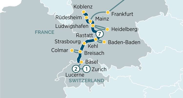 Zurich to Berlin & The Majestic Rhine 2026 - Emerald Cruises 1