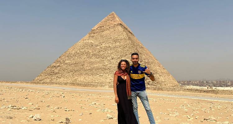 Le Caire : Grand musée égyptien, visite des pyramides de Gizeh et du Sphinx (Saqqara en option) - Hola Egipto Tours  8