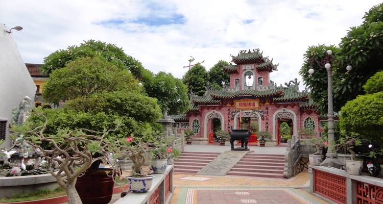 Arquitectura tradicional en Hoi An.
