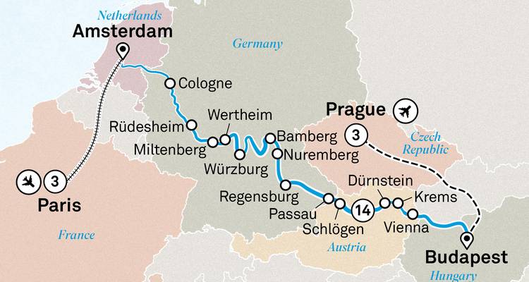Mercados de Navidad con París y Praga 2026 - Scenic Luxury Cruises & Tours 1
