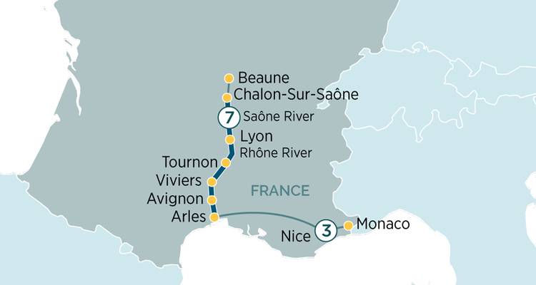 Sensations of Lyon & Provence with Nice 2025 - 11 Days (from Nice to Lyon) - Emerald Cruises 5