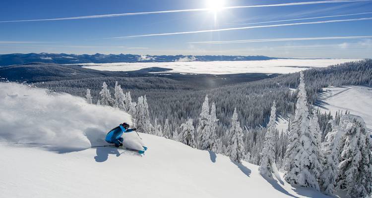 Esquí en Columbia Británica: Estación Big White desde Vancouver - Landsby 1