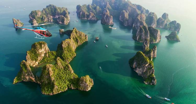 Excursión en tierra: Descubrimiento de la Bahía de Ha Long en Crucero Privado de 4 horas con Guía Local Privado | Bahía de Halong | Vietnam - Open Asia Travel  2