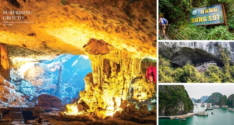 Hanoi: Full-day Halong Bay round trip by Express transfer from Hannoi, Cave - Island - Swim - Kayaking and Lunch | Halong Bay, Vietnam - Open Asia Travel  1