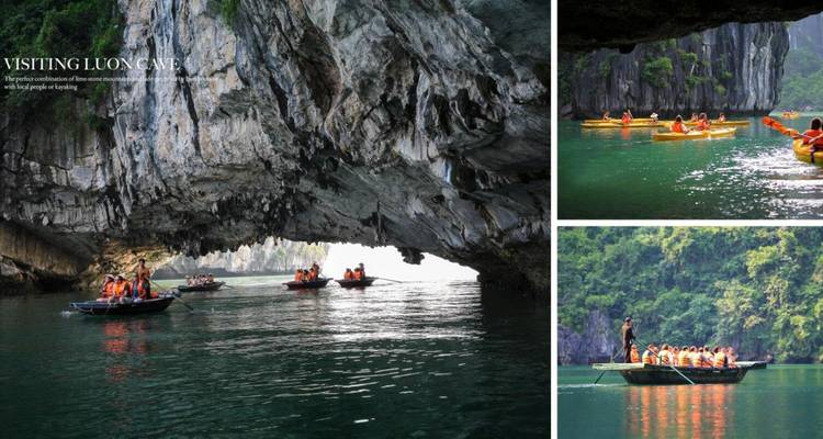 Hanoi: Full-day Halong Bay round trip by Express transfer from Hannoi, Cave - Island - Swim - Kayaking and Lunch | Halong Bay, Vietnam - Open Asia Travel  2