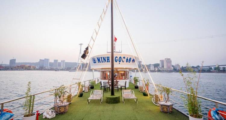 Hanoi: Full-day Halong Bay round trip by Express transfer from Hannoi, Cave - Island - Swim - Kayaking and Lunch | Halong Bay, Vietnam - Open Asia Travel  4