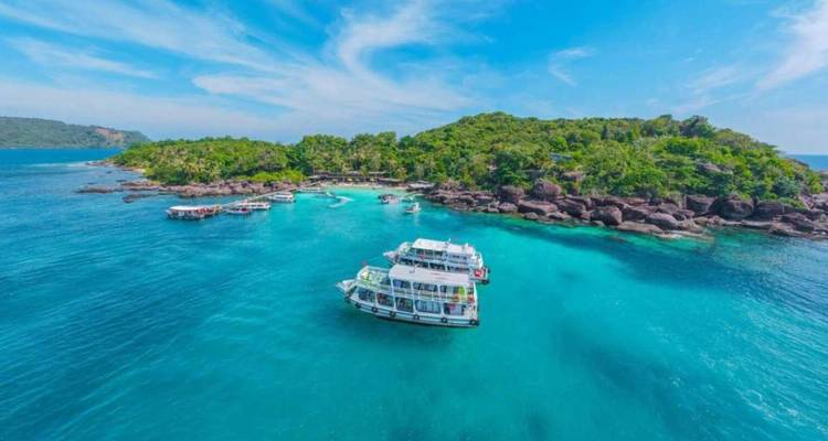 Phu Quoc: Excursión de un día a 3 islas en barco con teleférico y experiencia en el parque acuático Aquatopia en Phu Quoc | Vietnam - Open Asia Travel  3