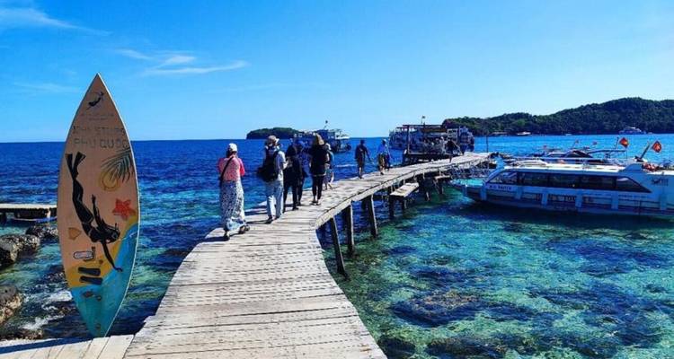 Phu Quoc: Excursión de un día a 4 islas en lancha rápida con teleférico y experiencia en el parque acuático Aquatopia en Phu Quoc | Vietnam - Open Asia Travel  1
