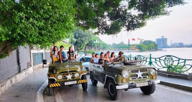Tour de Hanoi en Jeep : La campagne de la Rivière Rouge et les vibrations de la ville | Hanoi, Vietnam - Open Asia Travel  6