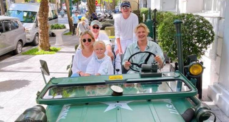 [Circuitos en Jeep Hanoi] Comida, cultura, turismo y diversión｜Vietnam Jeep militar | Hanoi, Vietnam Vietnam - Hanoi - Open Asia Travel  8