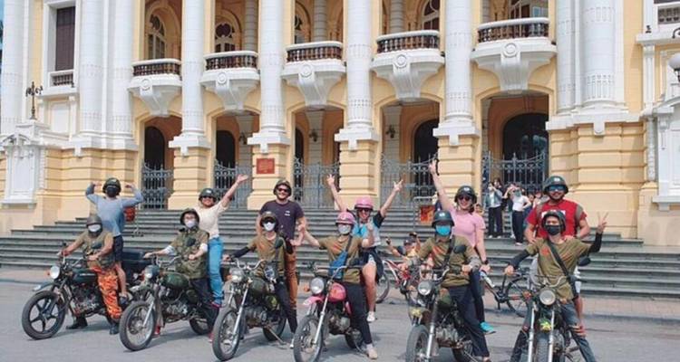 Hanoi Motorbike Tour : FOOD + CULTURE + FUN By Vintage Motorbike｜Vietnam - Open Asia Travel  7