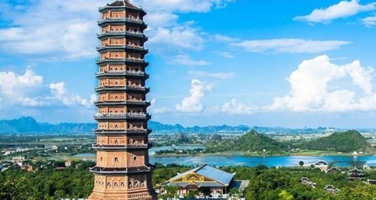 From Hanoi: Luxury Bai Dinh - Trang An - Cycling Full Day Tour with Buffet Lunch - by Limousine | Vietnam - Open Asia Travel  3