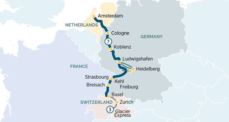 Joyaux du Rhin & Glacier Express 2026 - Emerald Cruises 1