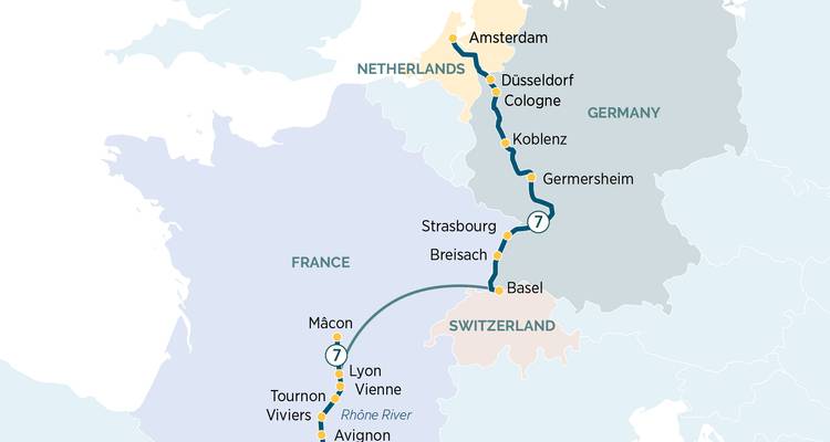Discover the Rhine & Rhone Rivers 2026 - 15 Days (from Amsterdam to Marseille) - Emerald Cruises 1