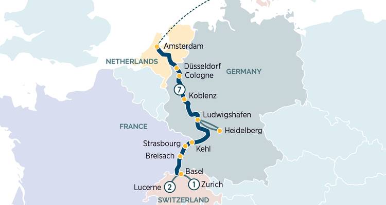 De Copenhague a Zúrich y Joyas del Rin 2026 - Emerald Cruises 1
