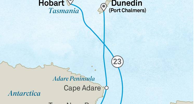 Antarctica's Ross Sea: Majestic Ice & Wildlife 2026 - 24 Days (from Hobart to Dunedin) - Scenic Luxury Cruises & Tours 1