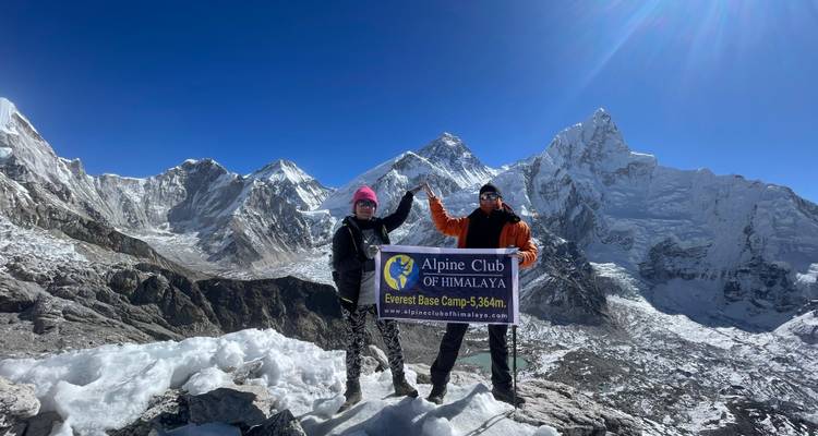 Trek avec vue sur l'Everest - Alpine Club of Himalaya 1