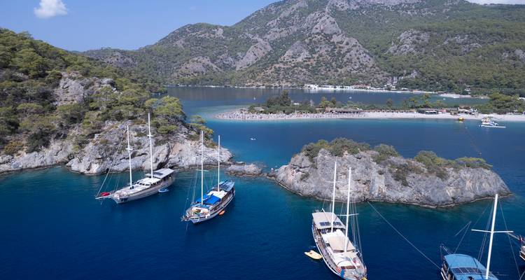 Naviguez en Turquie : Fethiye Kekova Fethiye Croisière en goélette mixte - Farout Turkey 2
