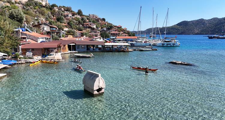 Naviguez en Turquie : Fethiye Kekova Fethiye Croisière en goélette mixte - Farout Turkey 4
