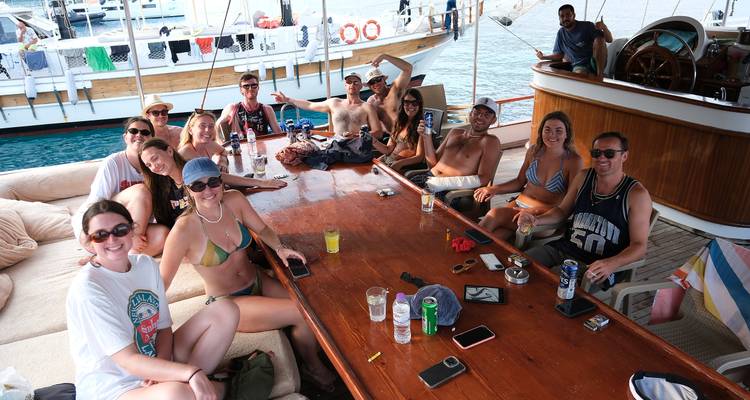Naviguez en Turquie : Croisière en goélette entre Olympos et Fethiye (âge mixte) - Farout Turkey 8
