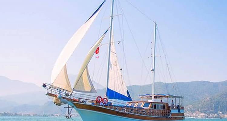 Goleta Ruleta | 4 Cabinas Crucero Azul Privado | Bodrum-Golfo de Gokova - Barbaros Yachting 2