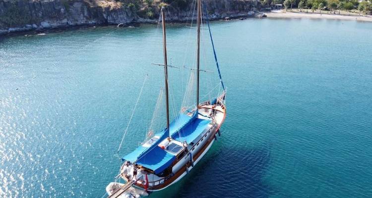 Goleta Ruleta | 4 Cabinas Crucero Azul Privado | Bodrum-Golfo de Gokova - Barbaros Yachting 3