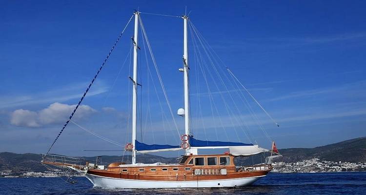Goleta Ruleta | 4 Cabinas Crucero Azul Privado | Bodrum-Golfo de Gokova - Barbaros Yachting 6
