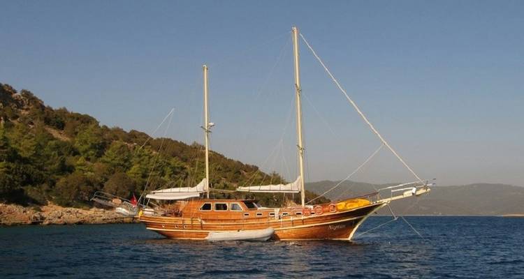 Goleta Ruleta | 4 Cabinas Crucero Azul Privado | Bodrum-Golfo de Gokova - Barbaros Yachting 9