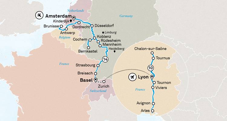 Europa Maravillosa 2026 - 25 Días (from Amsterdam to Lyon) - Scenic Luxury Cruises & Tours 1