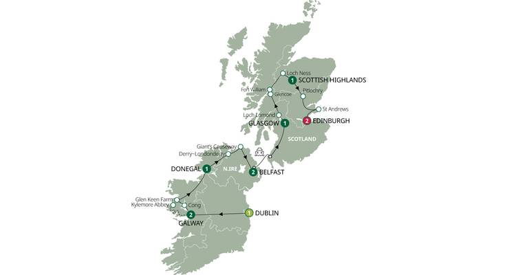 Lo más destacado de Irlanda y Escocia - Brendan Vacations 2