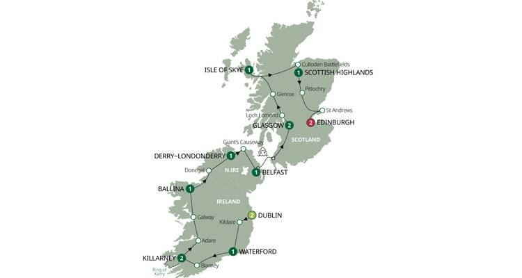Lo mejor de Irlanda y Escocia - Brendan Vacations 1