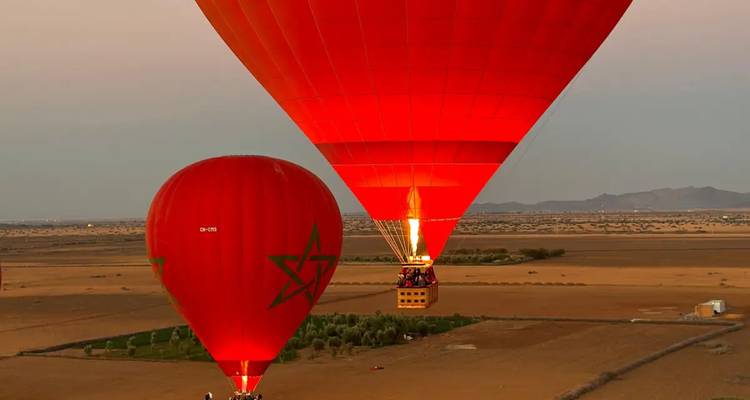 Vol en montgolfière au-dessus de Marrakech - Moroccan Best Tours 4