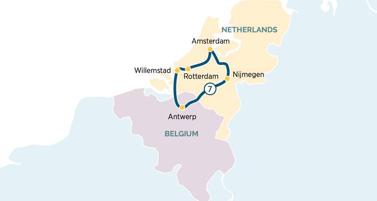 Holland & Belgium in Bloom - Emerald Cruises 1