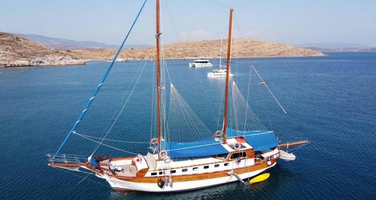 Gulet Roulette | 6 Cabines Croisière bleue privée | Bodrum-Golfe de Gokova - Barbaros Yachting 7