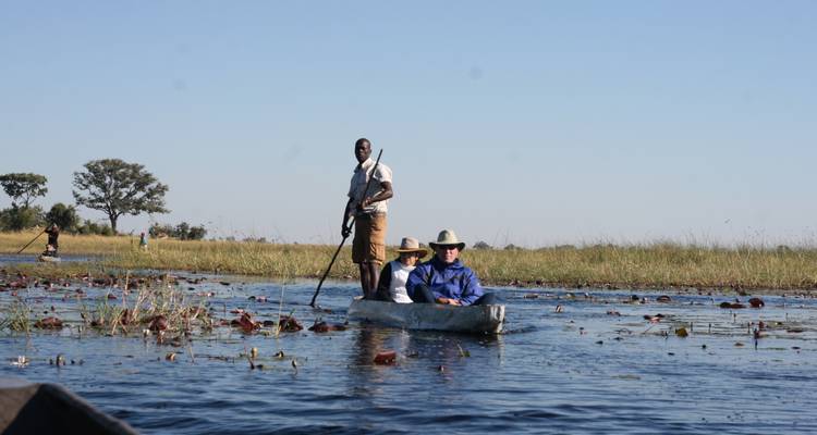 Excursion d'une journée dans le delta de l'Okavango (Mokoro) - Marvelous Mobile Safari 7