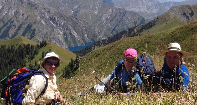 Trekking au lac Sary-Chelek - Central Asia Travel LP  1