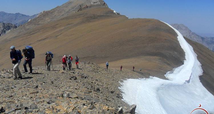 Trekking au pied du pic Aksu - Central Asia Travel LP  7