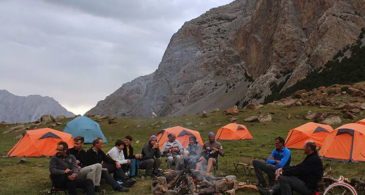 Trekking au pied du pic Aksu - Central Asia Travel LP  10