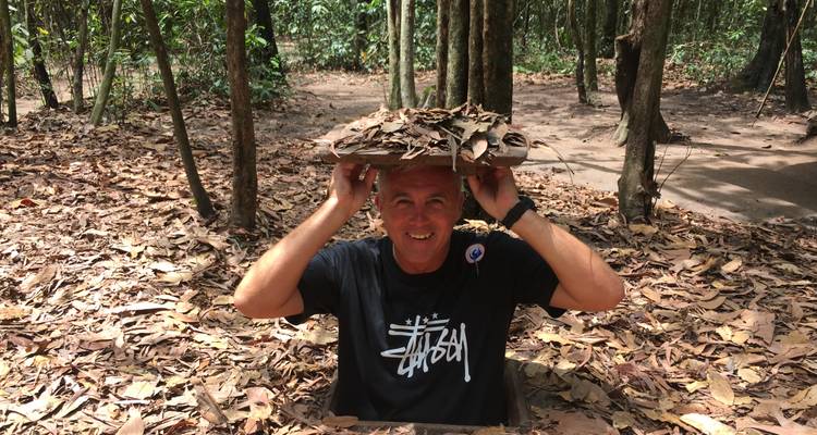 Ho Chi Minh : Visite de groupe à la demi-journée des tunnels de Cu Chi avec droits d'entrée, transferts et boissons - Luco Travel & Trade  7