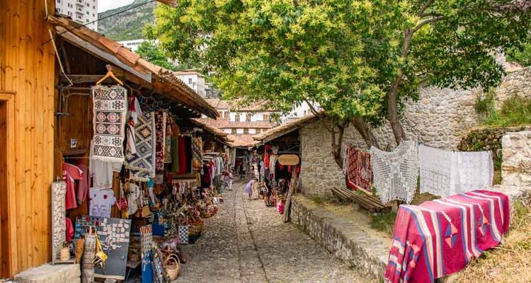 From Tirana: One Day trip to Kruja, Scanderbeg Museum , Old Bazzar - LIT Travel and Tours  1