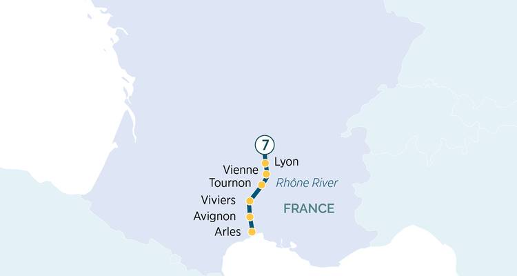 Springtime Sensations of Lyon & Provence 2026 - 8 Days (from Lyon to Marseille) - Emerald Cruises 2