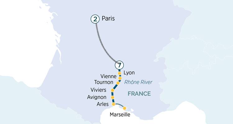 Sensaciones otoñales de Lyon y Provenza y París 2026 - 10 Días (from Marsella to París) - Emerald Cruises 5
