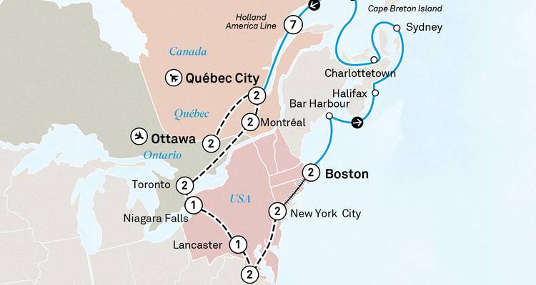 Crucero Colores del Este de Canadá y Nueva Inglaterra 2026 - 24 Días (including Isla del Cabo Bretón) - Scenic Luxury Cruises & Tours 3