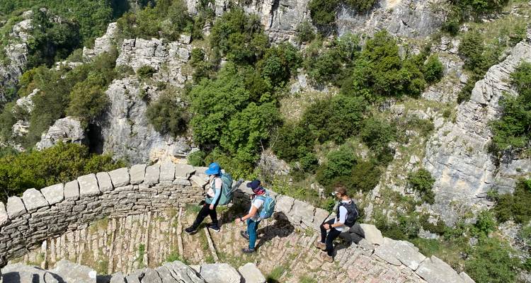 Le sentier du Nord : Des Météores à Prespes en passant par Zagori - Monopati Hike n Bike 7