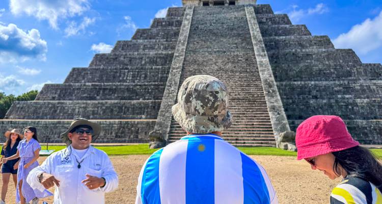 Mayan Wonders & Caribbean Paradise: Chichen Itza Early Access & Isla Mujeres Catamaran - Amigo Tours 7