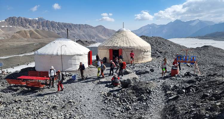 Ascent to Lenin Peak (BISHKEK-BISHKEK) - Central Asia Travel LP  8