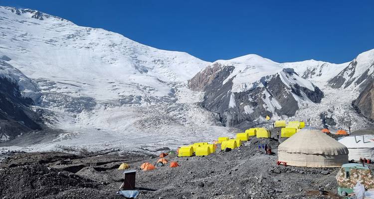 Ascent to Lenin Peak (BISHKEK-BISHKEK) - Central Asia Travel LP  9