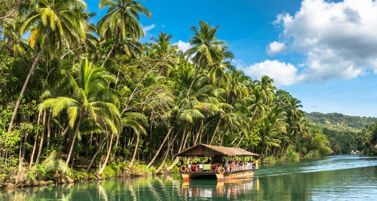 Liste de choses à faire aux Philippines : Shopping sur l'île de Bamboo Hut - journaway 6